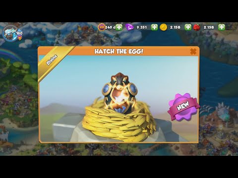 #DML Hatched FREYR Dragon - Dragon  Mania Legends