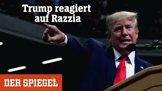 Nach der FBI-Razzia: Trump veröffentlicht Video | DER SPIEGEL