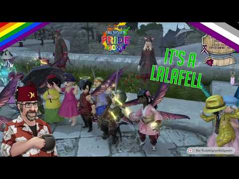 FFxiv - PrideWalk 2023 - A LALAFELL MOMENT