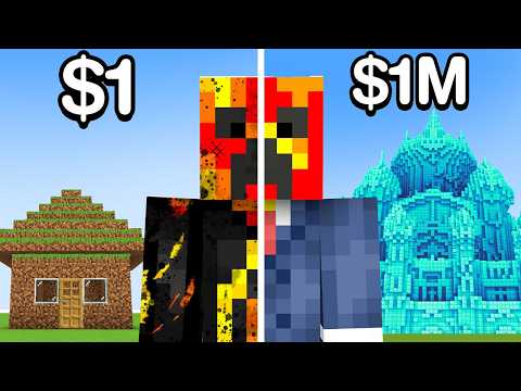 Upgrading House From Dirt to Diamond In House Civilization!