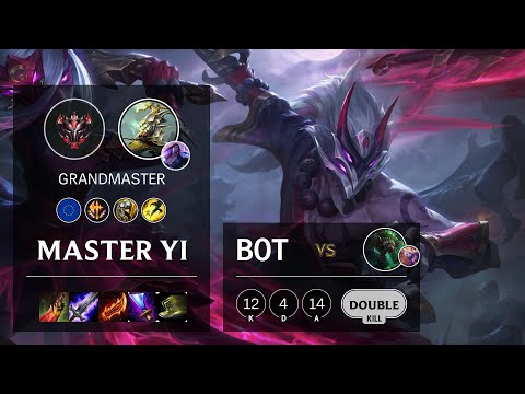 Master Yi Bot vs Twitch - EUNE Grandmaster Patch 10.16