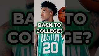 Celtics Rookie Going BACK TO SCHOOL?! #celtics #nba #chatsports