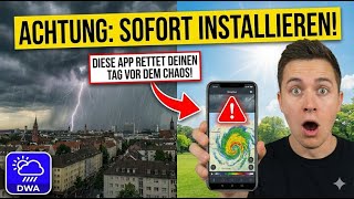 Wetter, Radar & Unwetterwarnung: Die neue DWA Wetter App