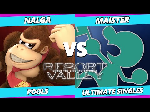 Resort Valley - Nalga (Donkey Kong) Vs. Maister (Game & Watch) SSBU Ultimate Tournament