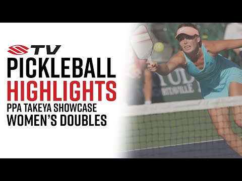 The Overpowering Lucy Kovalova Forehand Pickleball Highlight - PPA Takeya Showcase Women's Doubles