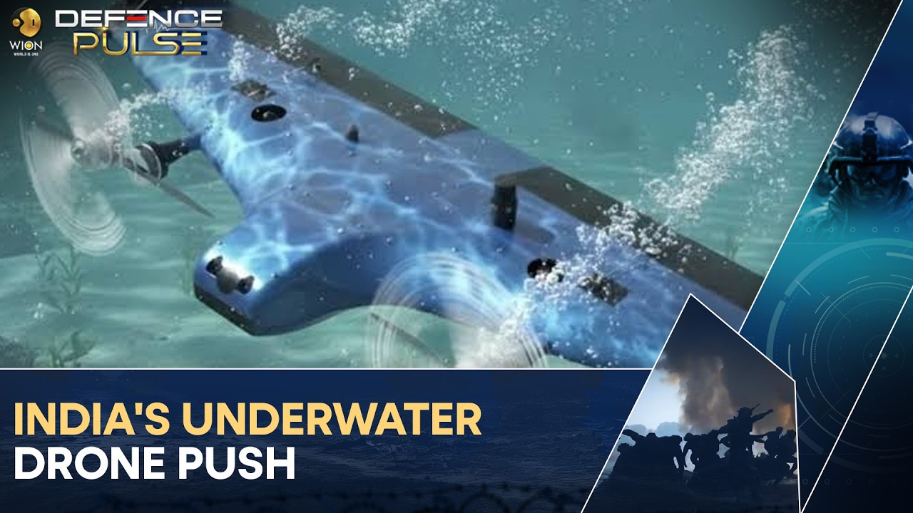 India Is Developing a Large Autonomous Underwater Vehicle Called 'Jalkapi' | WION Defence Pulse