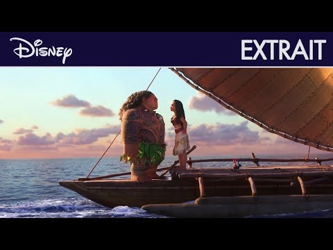 Vaiana, la légende du bout du monde - Extrait : Vaiana remonte à bord du bateau | Disney