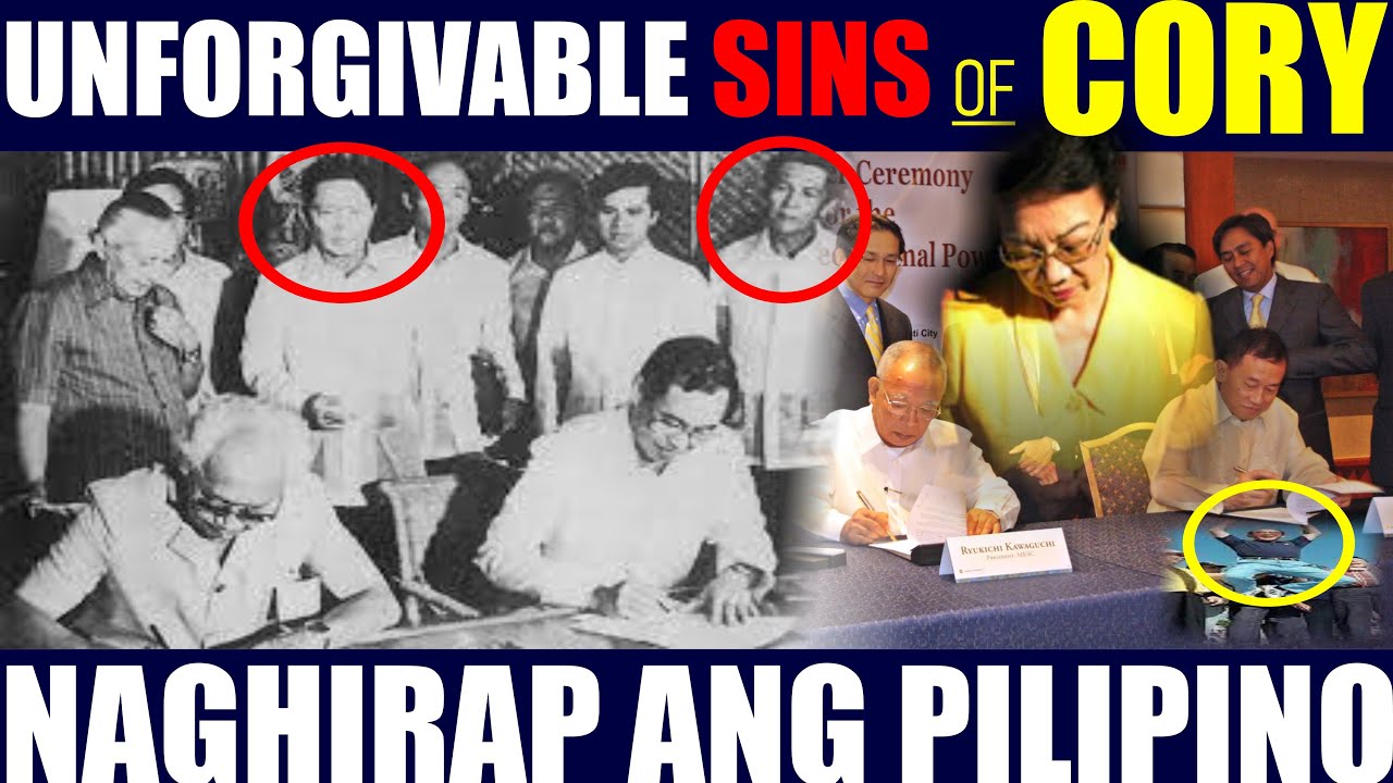 IBUBUNYAG | Ang HINDI mapapatawad na kasalanan ng rehimeng CORY sa SAMBAYANANG PILIPINO