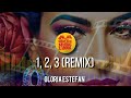 1, 2, 3 (REMIX) - GLORIA ESTEFAN || best 80s greatest hit music & MORE, old songs all time, #80s