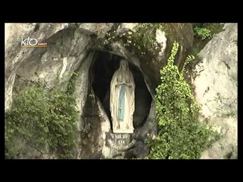 Chapelet à Lourdes