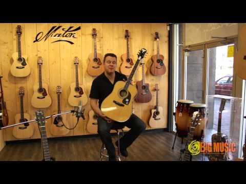 Видео-обзор товара Гитара акустическая Fender CF-140S Folk Natural