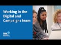 Working in the Digital and Campaigns team at the UK's Competition and Markets Authority