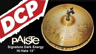 Video thumbnail for Paiste Signature Dark Energy Hi Hat Cymbals 13" by Drum Center of Portsmouth