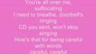 ♥Aly &amp; AJ Careful With Words with lyrics♥