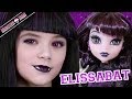 Monster High Elissabat Doll Makeup Tutorial for ...
