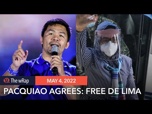 Pacquiao agrees: Free Leila de Lima