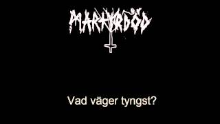 Martyrdöd - TV jäveln /Lyrics