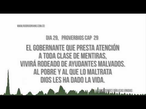 proverbios dia 29 cap 29