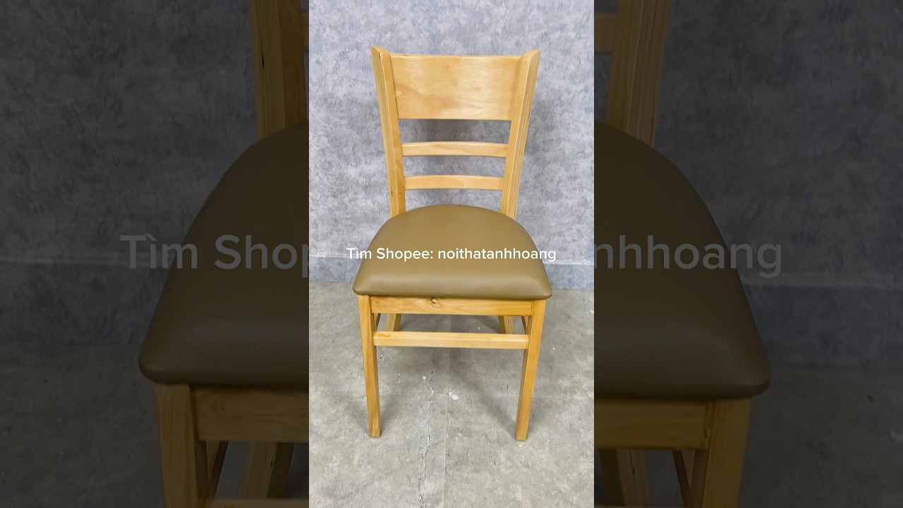 Ghế Gỗ Cabin Bọc Nệm Ghế Ăn Ghế Học Ghế Nhà Hàng