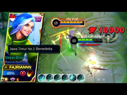 BENEDETTA DANGEROUS BUILD | TOP GLOBAL BENEDETTA | MOBILE LEGENDS