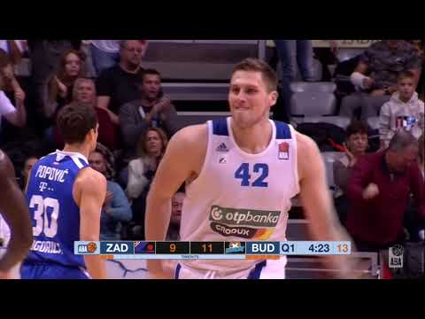 ABA Liga 2019/20, Round 12 match: Zadar - Budućnost VOLI  (22.12.2019)