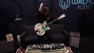 Video thumbnail for Death By Audio VS Walrus Audio | Total Sonic Annihilation 2 at NAMM by Death By Audio