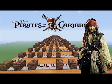 Fed X Gaming - Pirates Of The Caribbean "He's A Pirate" - Minecraft Xbox "NoteBlock Song"