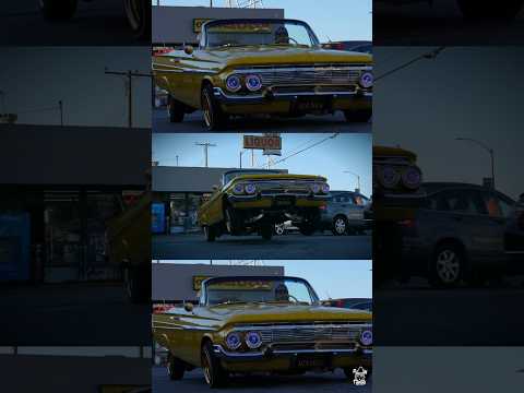 Thumbnail for 1961 Impala California Love Behind The Scenes🎥 @rwfilmss #impala #trending #shorts #hydraulic #car by Car