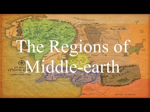 The Regions of Middle-earth