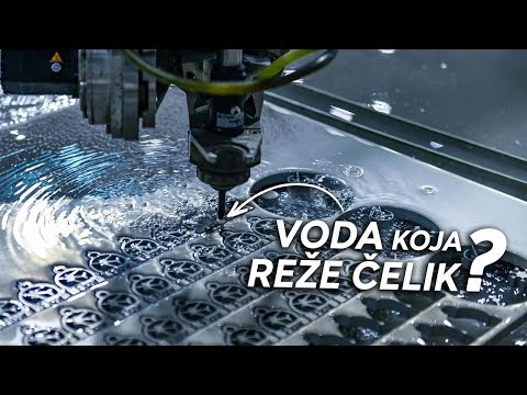 Kako voda reže metal? Saznaj sve o fascinantnom procesu rezanja vodom!