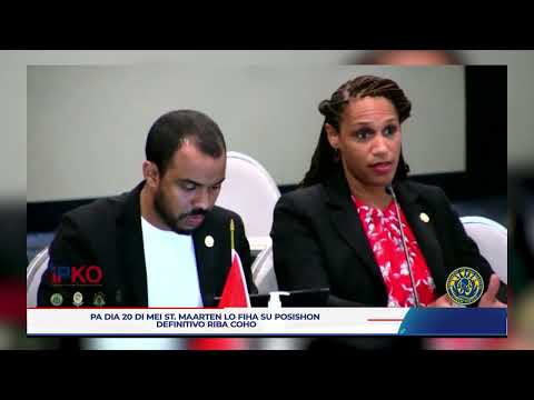 Kontrali na e Aruba i Kòrsou, St. Maarten ainda no a fiha nan posishon riba COHO.