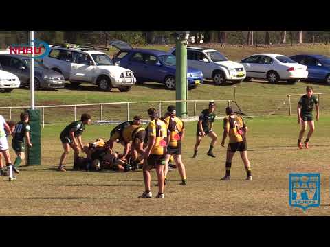 2018 NHRU Round 10 Premier 3 Highlights   Medowie v Merewether