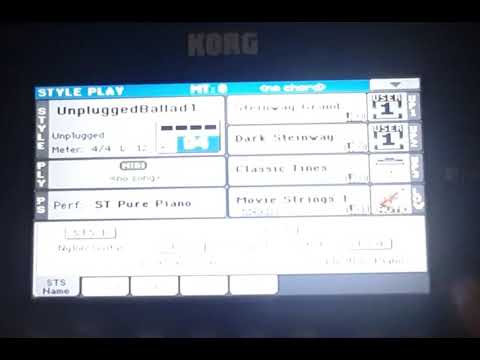 Steinway and Sons piano VST for Korg PA300, 600, 700, 900 & 1000 (sound patch for sale) 50USD