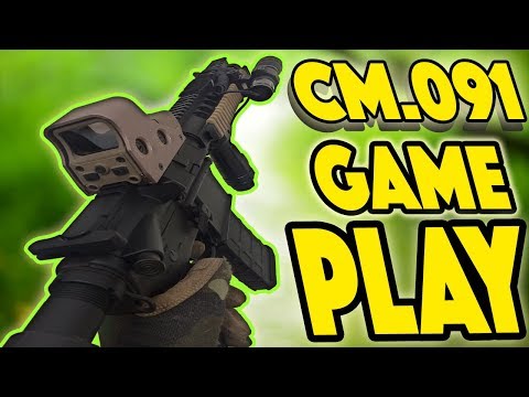 Airsoft | CYMA CM.091 Gameplay [ English Sub ]