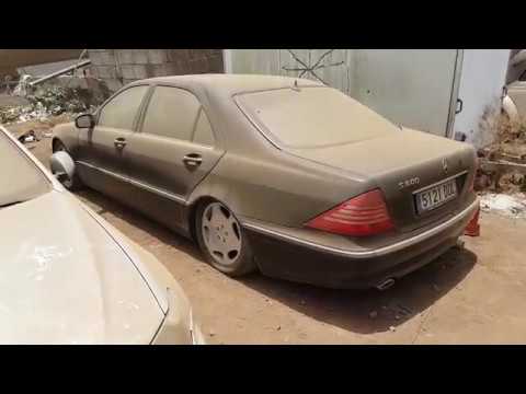 Thumbnail for Mercedes S600 field find 1st start in years. Old start cold start. by rall, SEAT, rally