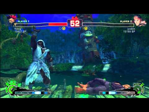 SSF4 Rank Match  Ndsg (GO)  vs  jyobin (RY)
