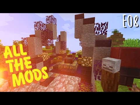 All the Mods - E08 - Blood Magic Living Armor and Tier 4 Altar (Modded Minecraft 1.10.2)
