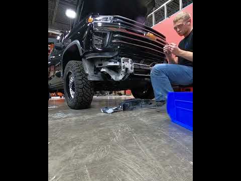 Chevy Front Bumper Install Time Lapse