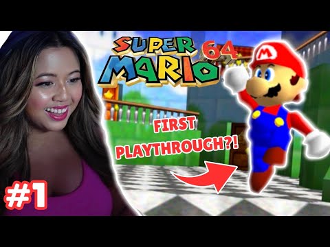 I waited 30 YEARS to play this game?! Super Mario 64 FIRST Playthrough Part 1