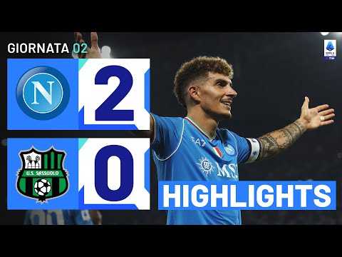 Video highlights della Giornata 2 - Fantamedie - Napoli vs Sassuolo