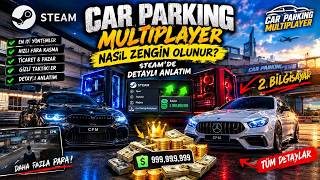 🚗💰 CAR PARKING MULTIPLAYER STEAM | 2 BİLGİSAYARLA NASIL ZENGİN OLUNUR? 💸 (DETAYL