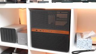 I Built a 36TB NAS + Local AI Server in a Case That Fits on a Shelf