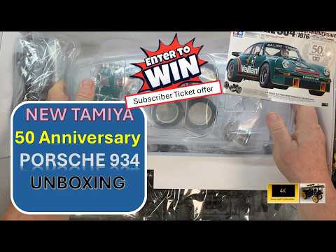 Thumbnail for Tamiya 47524 Porsche 934 1976 50th Anniversary - First look Unboxing & Competition by Porsche 934