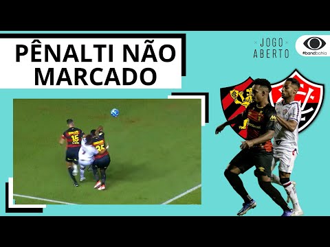 LANCE POLÊMICO: PENALTI EM CIMA DE MATEUS GONÇALVES NA PARTIDA ENTRE SPORT 1 X 2 VITÓRIA