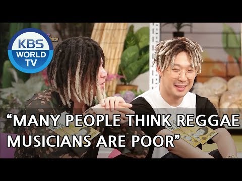 "Many people think reggae musicians are poor" [Happy Together/2018.08.30]