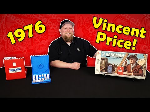 Hangman Retro Board Game Review - Milton Bradley 1976