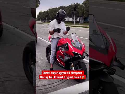 Akrapovic Racing Full Exhaust | Ducati Superleggera V4 | Original Sound | 1.5 cr SuperBike | Dream |