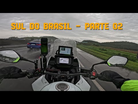 NX 500 through Southern Brazil - Motorcycle Trip - Part 2