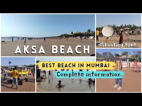 अक्सा बीच 😱 | A to Z information | aksa beach | best beach in mumbai | malad |@ambernathwala