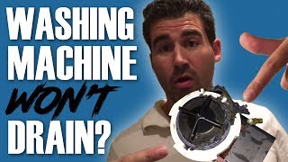 Washer Won’t Drain? - How to Unclog Your Drain Pump - DIY Tutorial